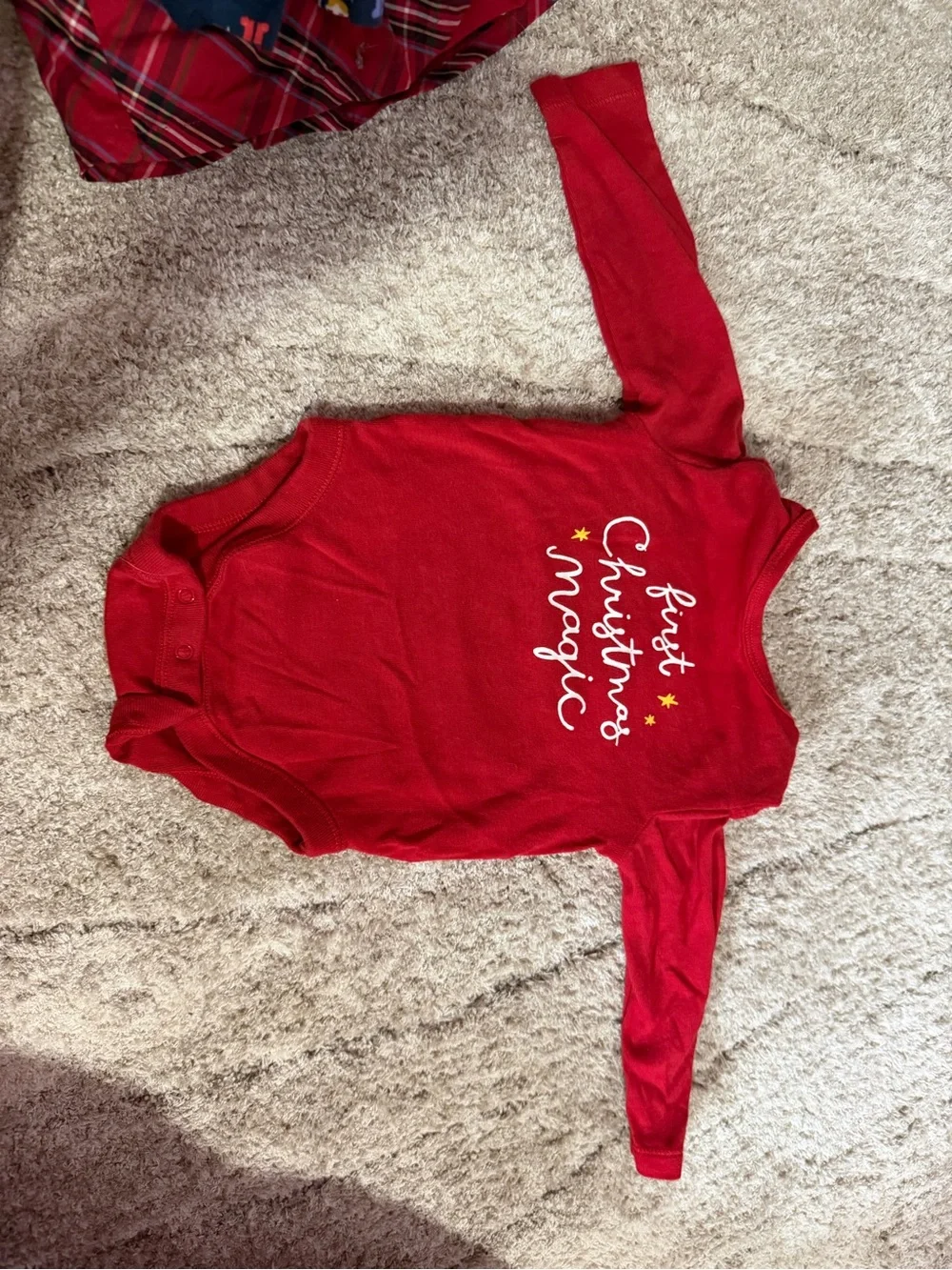 Old Navy Christmas Holiday Lot of 2 6-12 Month Baby Girl
